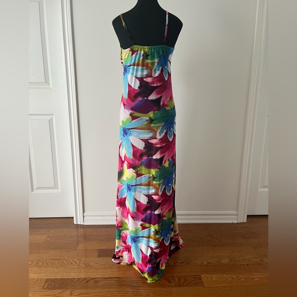Spaghetti Strap Maxi Printed Dress - Picture 3 of 4